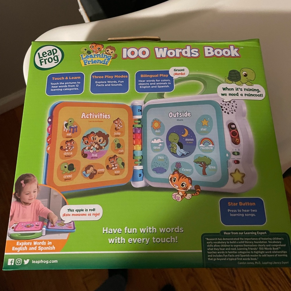 Brand New 100 Word Toddler Book